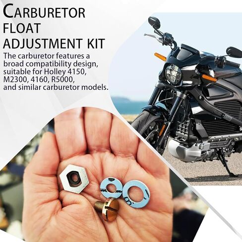 2 Sets 34-7 Needle & Seat Hardware Kit - Replacement for Holley Carburetor 34-7 Fuel Valve Seat with Lock Screw & Gasket in Kuwait