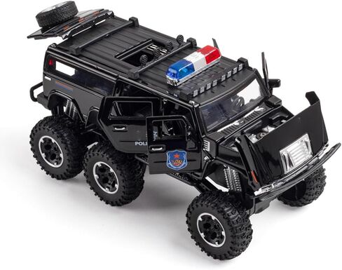 Simulation 1:32 Model H2 Alloy Police Lengthen Car Model Off-Road Vehicles Model US in Kuwait