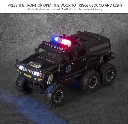 Simulation 1:32 Model H2 Alloy Police Lengthen Car Model Off-Road Vehicles Model US in Kuwait