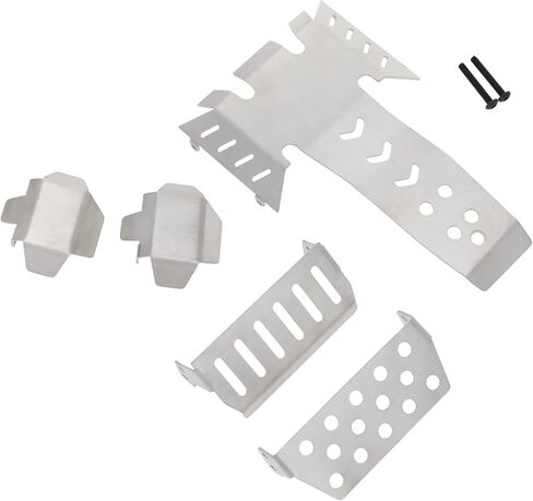 RC Steel Chassis Armors Protection Skid Plate Upgrade Chassis Armors Set for VP VS4-10 Phoenix VPS09007 Parts in Kuwait
