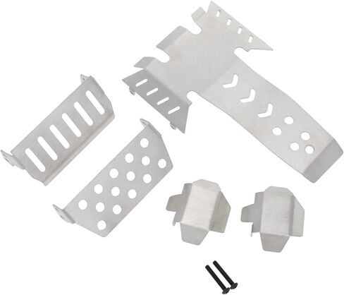 RC Steel Chassis Armors Protection Skid Plate Upgrade Chassis Armors Set for VP VS4-10 Phoenix VPS09007 Parts in Kuwait