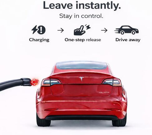 Tesla Supercharger Release Tool – Stay in Your Car. Leave Instantly | EjectX | NACS Compatible Model 3 Y X S【5 Year Warranty】 in Kuwait