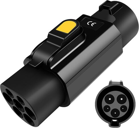 محول Type1 إلى GB/T EV 32A 7KW من محطات الشحن SAE J1772 إلى محول شحن GB/T EV للسيارات القياسية الصينية (الإصدار العادي) in Kuwait
