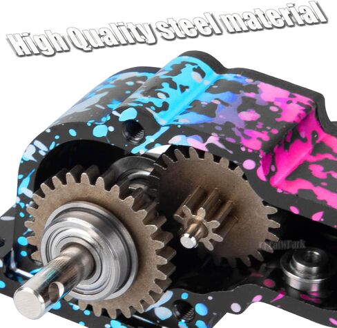 Aluminum LCG Transmission Gearbox Upgrades Part for 1/10 SCX10 SCX10 II 90046 RC Crawler Car,BRCatWPark RC Low Center of Gravity highperformance Transmission Gearbox,Colour in Kuwait