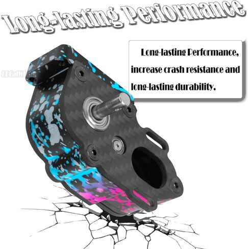 Aluminum LCG Transmission Gearbox Upgrades Part for 1/10 SCX10 SCX10 II 90046 RC Crawler Car,BRCatWPark RC Low Center of Gravity highperformance Transmission Gearbox,Colour in Kuwait