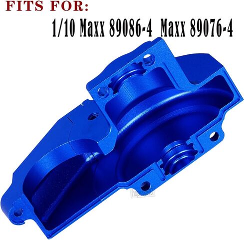 RC Aluminum Gear Cover Box Upgrades Part for 1/10 Maxx 89086-4 89076-4 Rc Car,Aolly Gear Cover Box Hops Up,Replaces 8987,Navy Blue in Kuwait