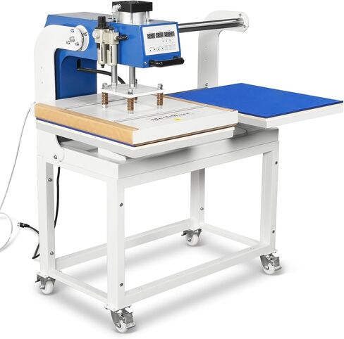 MechMaxx 20x24 Inch (50x60cm) Commercial Pneumatic Dual Platen Heat Press Auto Lift Sublimation Transfer Machine with AIRTAC Pneumatic Components (110V 4HP), PUD2024 in Kuwait