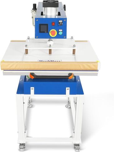 MechMaxx 24x32 Inch (60x80cm) Industrial Pneumatic Single Station Heat Press Slide-Out Worktable LCD Touchscreen Sublimation Machine with AIRTAC Pneumatic Components (220V 8HP),PS2432S in Kuwait