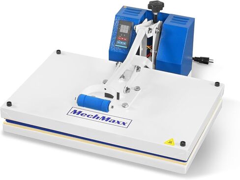 MechMaxx 16"x24" (40x60cm) Manual Heat Press 110V 1.87HP/1400W - Teflon-Coated Aluminum Heating Plate, Iron Worktable, High Pressure for Heat Transfer,MS1624-I in Kuwait