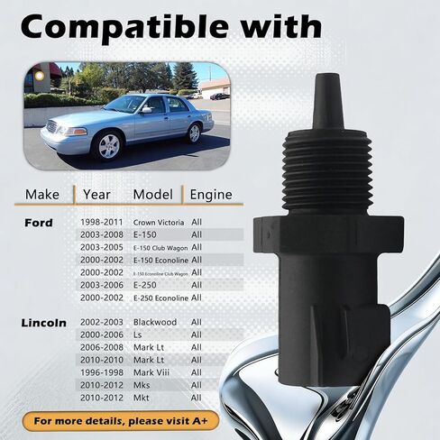 مستشعر درجة حرارة الهواء المحيط متوافق مع Explorer 1995-2010 يستبدل # AE5Z12A647A، 25068-0B010، 250680-B0100 in Kuwait