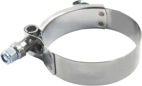 مشابك خرطوم على شكل حرف T مقاس 2.25 بوصة (قطعتان) - مشبك على شكل حرف T لمعرف خرطوم مقاس 2.25 بوصة، نطاق الحجم 64-71 مم، تصميم آمن مانع للتسرب in Kuwait