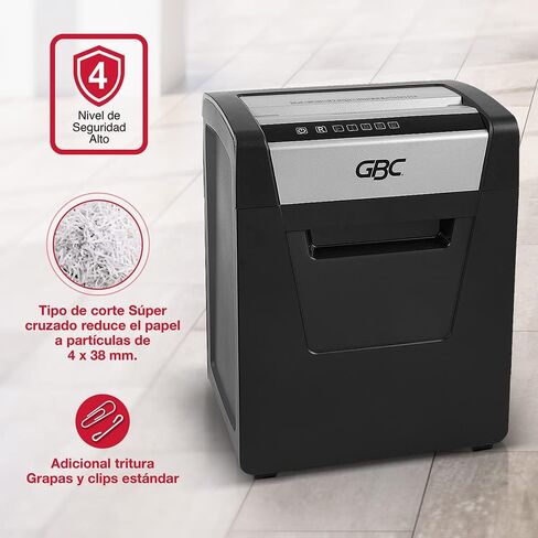 GBC ShredMaster Home Office Shredder، SX15-06، مقطع متقاطع، 15 ورقة (1758500) in Kuwait