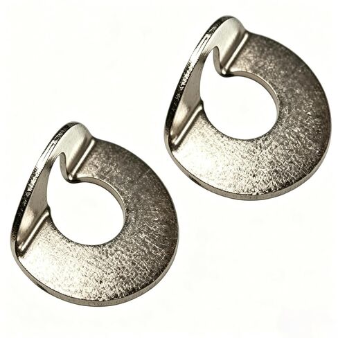 Category 2 Lynch Pin Washers, 2.5" Outside Diameter 1-1/8" Fastener Size Rust Resistant Steel Lock Washers, Perfect Fit for Tractor Implements Quick Hitch System Farm Agricultural Attachments(1 Pair) in Kuwait