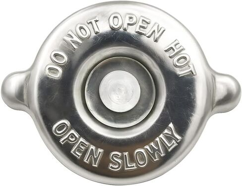 Car Radiator Cap, Metal Leak-Proof Engine Radiator Seal Cover, 16PSI Dual Lug Design Tight-Sealing Automotive Water Tank Lid Replacement, Universal for Most Vehicles in Kuwait