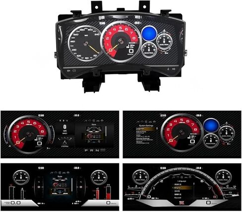 وحدة ذكية 12.3 بوصة متوافقة مع نيسان GTR 2009-2011 لوحة قياس لوحة العدادات الرقمية للسيارة in Kuwait