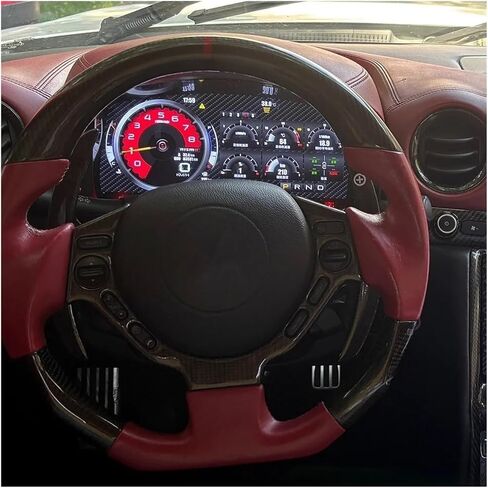 وحدة ذكية 12.3 بوصة متوافقة مع نيسان GTR 2009-2011 لوحة قياس لوحة العدادات الرقمية للسيارة in Kuwait