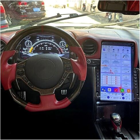 وحدة ذكية 12.3 بوصة متوافقة مع نيسان GTR 2009-2011 لوحة قياس لوحة العدادات الرقمية للسيارة in Kuwait