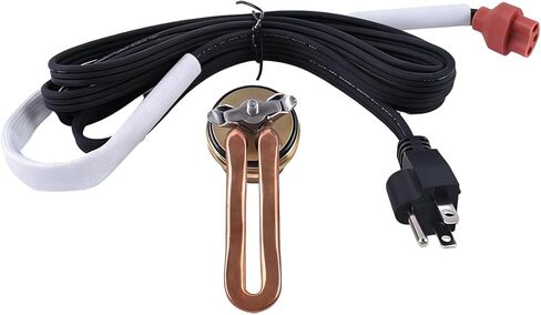 Freeze Plug Engine Block Heater Compatible with Ford Lincoln Mercury International Navistar, 6.9 & 7.3L IDI Diesel Engines 1983-1994 F250 F350 Excursion, 120v 1000w 1.5" Diameter in Kuwait