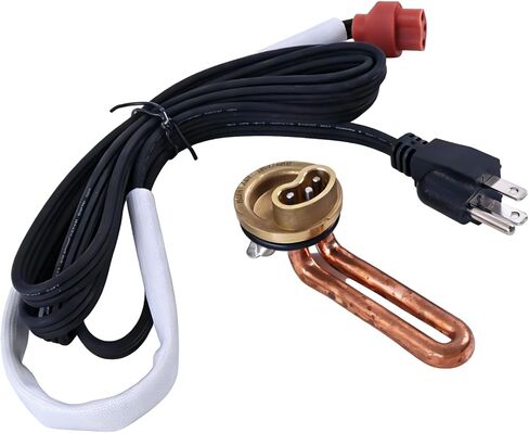 Freeze Plug Engine Block Heater Compatible with Ford Lincoln Mercury International Navistar, 6.9 & 7.3L IDI Diesel Engines 1983-1994 F250 F350 Excursion, 120v 1000w 1.5" Diameter in Kuwait