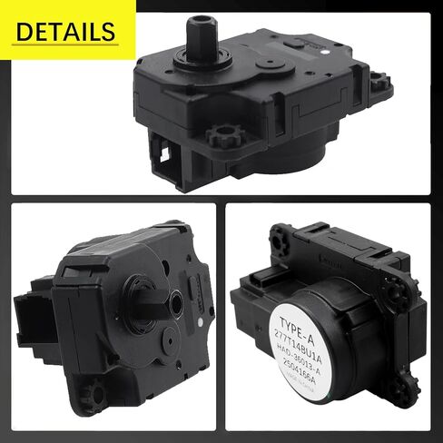 Upgraded HVAC Blend Door Actuator &Heater Valve Motor Compatible with Nissan Qashqai J11/ Rogue Sport 2014-2019 Intake Heating Flap Motor Actuator Bracket Replaces #277T1-4BU1A 277T14BU1A in Kuwait