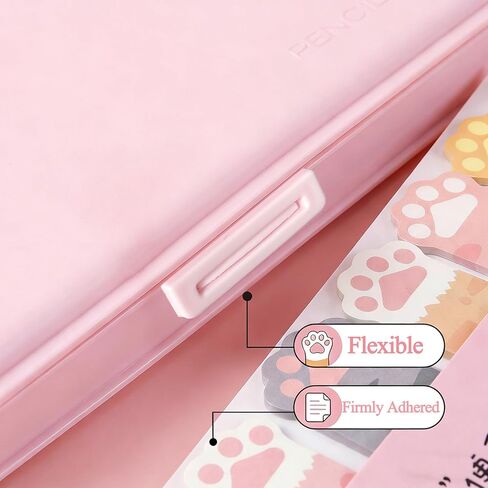 9+1 Pcs Pink Kawaii Stationery Set, Cute Cat Paw School Supplies, Japanese Style Office Student Best Gifts in Kuwait