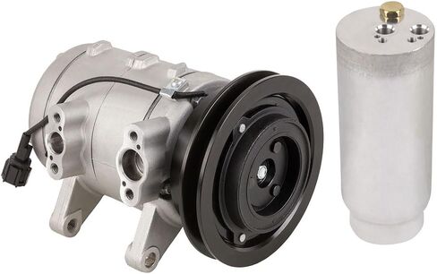 ضاغط مكيف الهواء مع مجفف مكيف الهواء لسيارة Nissan Frontier & Xterra 4-Cyl 1998 1999 2000 2001 2002 - BuyAutoParts 60-86278R2 NEW in Kuwait