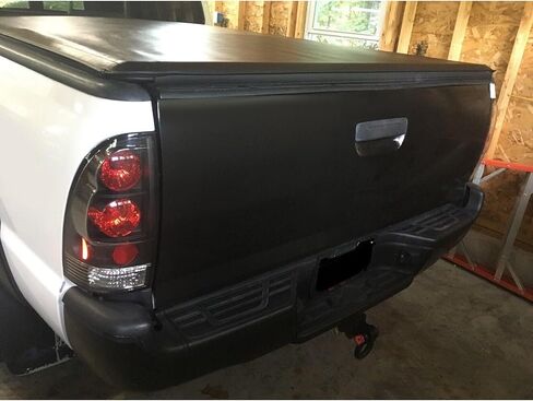مناسبة لاستبدال الباب الخلفي لسيارة Toyota Tacoma 2005-2015 - هيكل الباب الخلفي الكامل، فولاذ كهربائي متين، متوافق مع الجزء TO1910100 in Kuwait