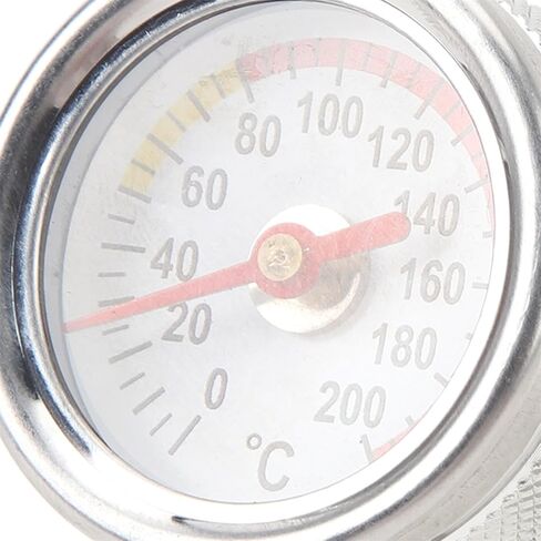 Estink Motorbike Oil Temperature Gauge M20x1 5 Engine Oil Temp Meter 0 200 for Motorcycle Engine Monitoring in High Temperature Environments Durable Metal Construction in Kuwait