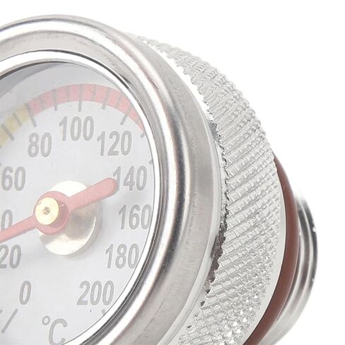Estink Motorbike Oil Temperature Gauge M20x1 5 Engine Oil Temp Meter 0 200 for Motorcycle Engine Monitoring in High Temperature Environments Durable Metal Construction in Kuwait