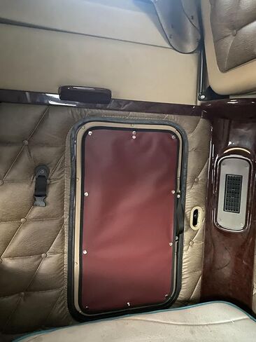 Freightliner Truck Curtain Fits Coronado and Century Emergency Door Curtain Sleeper Door Cover Window Cover Vinyl 1 Cover (Blue) in Saudi Arabia