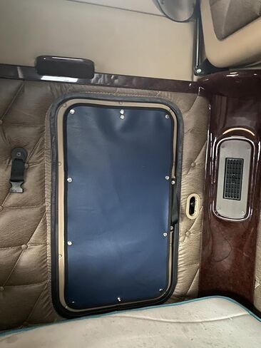 Freightliner Truck Curtain Fits Coronado and Century Emergency Door Curtain Sleeper Door Cover Window Cover Vinyl 1 Cover (Blue) in Saudi Arabia