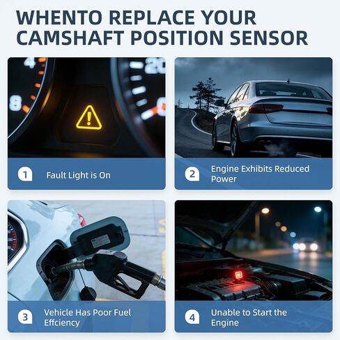 مجموعة مستشعر موضع عمود الحدبات مكونة من 2 يستبدل 39350-23910 PC661 يناسب Hyundai Elantra، Elantra Coupe، Elantra GT، Sportage، Spectra، Spectra5، Tiburon Kia Soul، Forte، Forte Koup، Forte5 in Kuwait