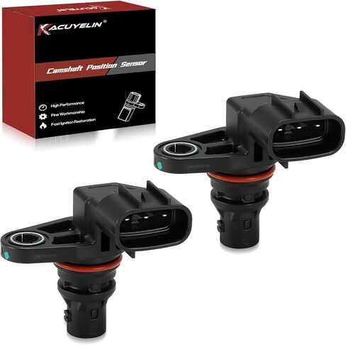 39350-2E200 Engine Cam Camshaft Position Sensor Set of 2 Compatible with Hyundai Elantra Kona Kia Forte Soul Forte5 Seltos 2017-2023 (Only fit 2.0L L4) Replace# PC1141, 5S15066 in Kuwait