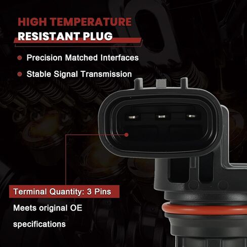 39350-2E200 Engine Cam Camshaft Position Sensor Set of 2 Compatible with Hyundai Elantra Kona Kia Forte Soul Forte5 Seltos 2017-2023 (Only fit 2.0L L4) Replace# PC1141, 5S15066 in Kuwait