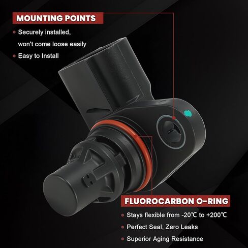 39350-2E200 Engine Cam Camshaft Position Sensor Set of 2 Compatible with Hyundai Elantra Kona Kia Forte Soul Forte5 Seltos 2017-2023 (Only fit 2.0L L4) Replace# PC1141, 5S15066 in Kuwait