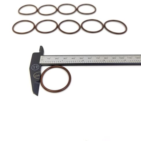 10 قطعة OR.03.10285 FKM فيتون ختم O-حلقة عدة من مضخة الوقود JT4E-9E583-AA JT4Z-9E583-A لـ FORD-C20HDEX C27PD0X DD2S لفورد USA-C30PDTX DD2X T30PD0X T27PD0X T50SDEM in Kuwait