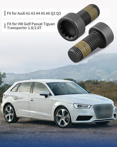 8Pcs N90665001 Flywheel Bolts Set Fit for Audi A1 A3 A4 A5 A6 Q2 Q3 Fit for VW Golf Passat Tiguan Transporter 1.8/2.0T Replace WHT009773 in Kuwait