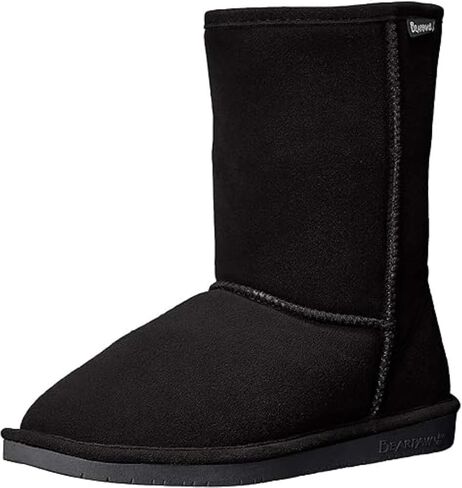 Bearpaw Emma شورت أسود من جلد الغزال 10 M in Saudi Arabia