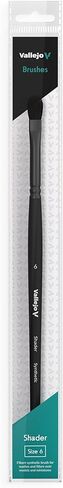 Vallejo Shader B06006 Filbert Flat Synthetic Brush No. 6 in Kuwait