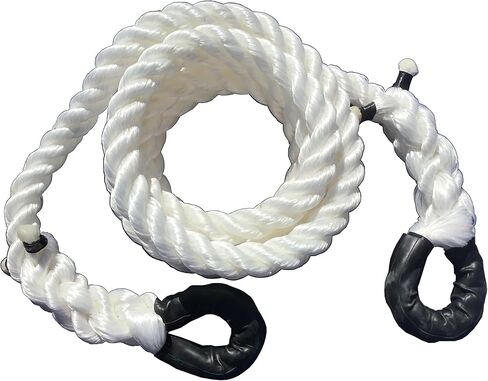 Western Tow Rope TR-75 (by The Tow Rope Company) | 2 3/4 Inch Thickness | 65,000 lbs Tensile Strength | Cut Length 30 Foot | Premium Polypropylene Kinetic Recovery in Kuwait