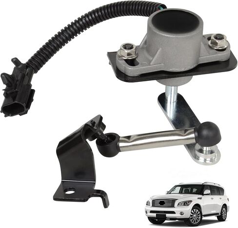 مستشعر تعديل ارتفاع التعليق الخلفي 538201LA2A متوافق مع Nissan Armada 2017-2018، Infiniti QX56 2011-2013، QX80 2014-2018 استبدل OE 53820-1LA2A in Kuwait
