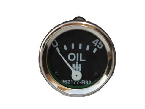 مقياس ضغط الزيت يناسب IH Farmall Diesel 350 400 450 460 560 600 650-45 PSI يستبدل 362177R92، 362039R91، 362177R94، 393488R91 in Kuwait