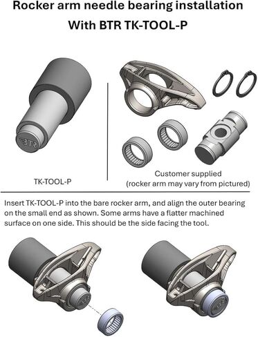 أداة تثبيت BTR Brian Tooley Racing LS LT Rocker Trunnion سهلة التركيب | يناسب محركات LS & Gen V LT | أداة خدمة مرتكز الدوران الهزاز الدقيق in Kuwait