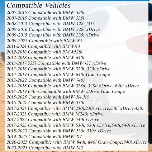 17117639020 17117521071 غطاء خزان توسيع الرادياتير، غطاء خزان سائل التبريد متوافق مع BMW 328i 2007-2016، 330i 2006-2025، 2004-2025 E، F، G Series (3، 5، 7، X إلخ) in Kuwait