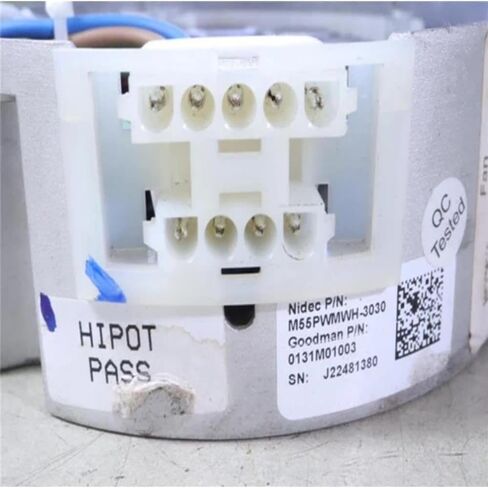 بديل للمحركات الأمريكية ECM لـ PerfectSpeed ​​M055PWMWH-3030 120/208-240V 3/4HP 0271F00491 V.46 # تم اختباره # مستعمل in Kuwait