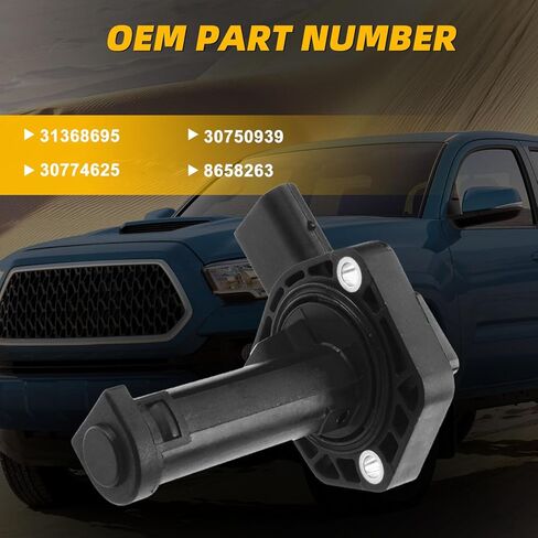 31368695 مستشعر مستوى زيت المحرك متوافق مع فولفو S40 2005-2011، لـ C30 2008-2013، لـ S60 2001-2009، لـ S80 2004-2010، لـ XC70 2003-2007، لفولفو XC90 2003-2011، استبدل 30774625 30750939 in Kuwait