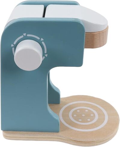 GLOGLOW Nan Wooden Coffee Maker Toy, Solid Wood Coffee Maker Set for Kids, Kitchen Accessories, 5.2 X 3.3 X 5. in School Supplies in Kuwait
