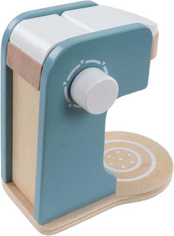 GLOGLOW Nan Wooden Coffee Maker Toy, Solid Wood Coffee Maker Set for Kids, Kitchen Accessories, 5.2 X 3.3 X 5. in School Supplies in Kuwait