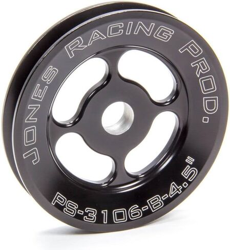 Jones Racing Products (PS-3106-B-4.500) بكرة توجيه كهربائية بحزام على شكل حرف V، 4.5 بوصة in Kuwait