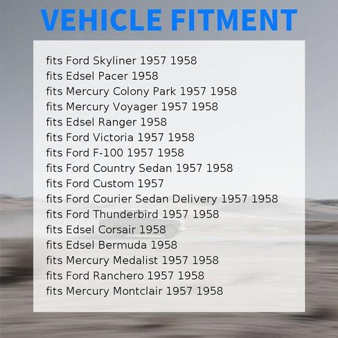 ختم الترس التفاضلي الخلفي يناسب Edsel Ranger، Citation، Corsair، Pacer، Bermuda 1958 استبدال 2067212، 2067213 1 قطعة in Kuwait